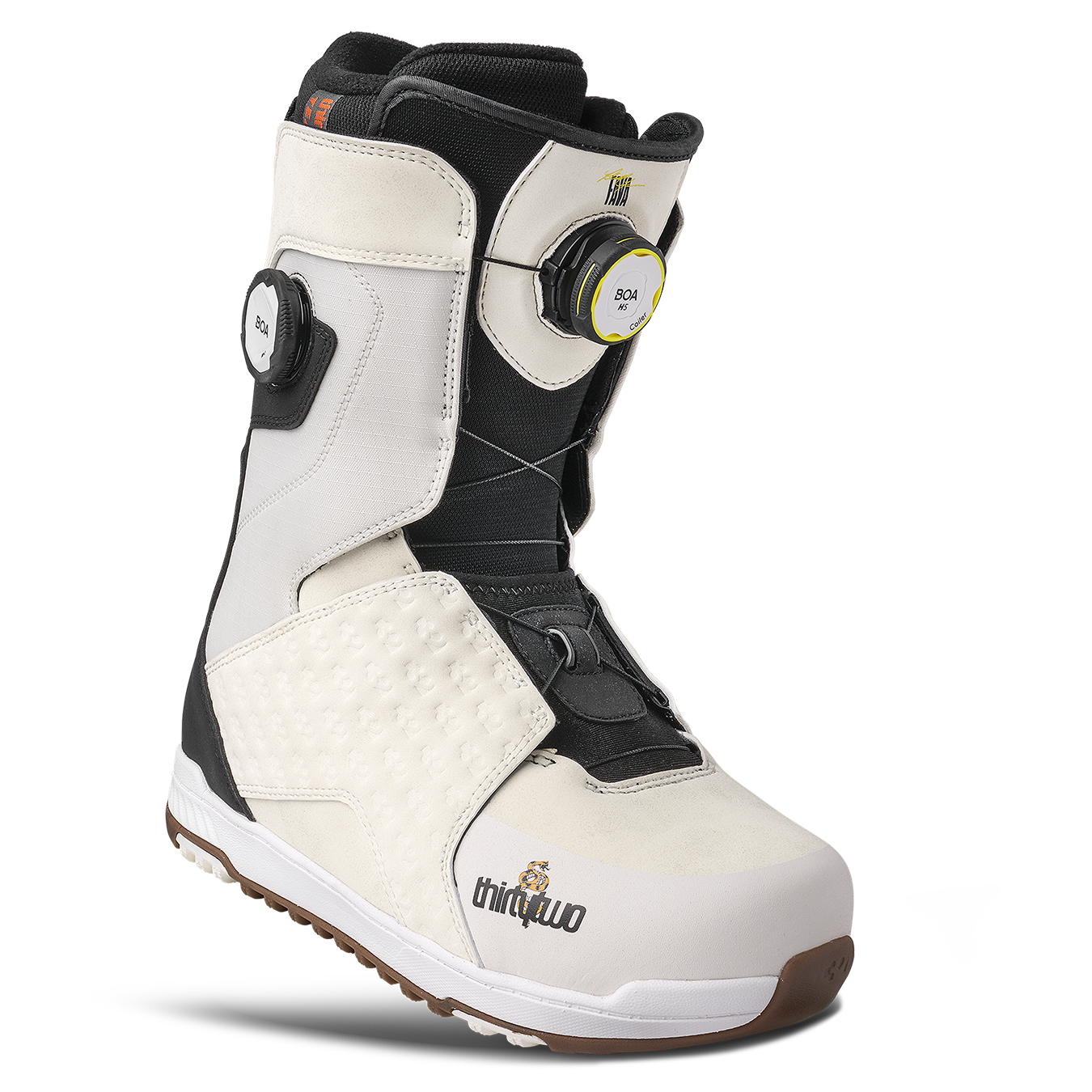 Lashed Double Boa Fava Boot