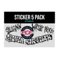 ACE X Bowl Series Sticker Pack