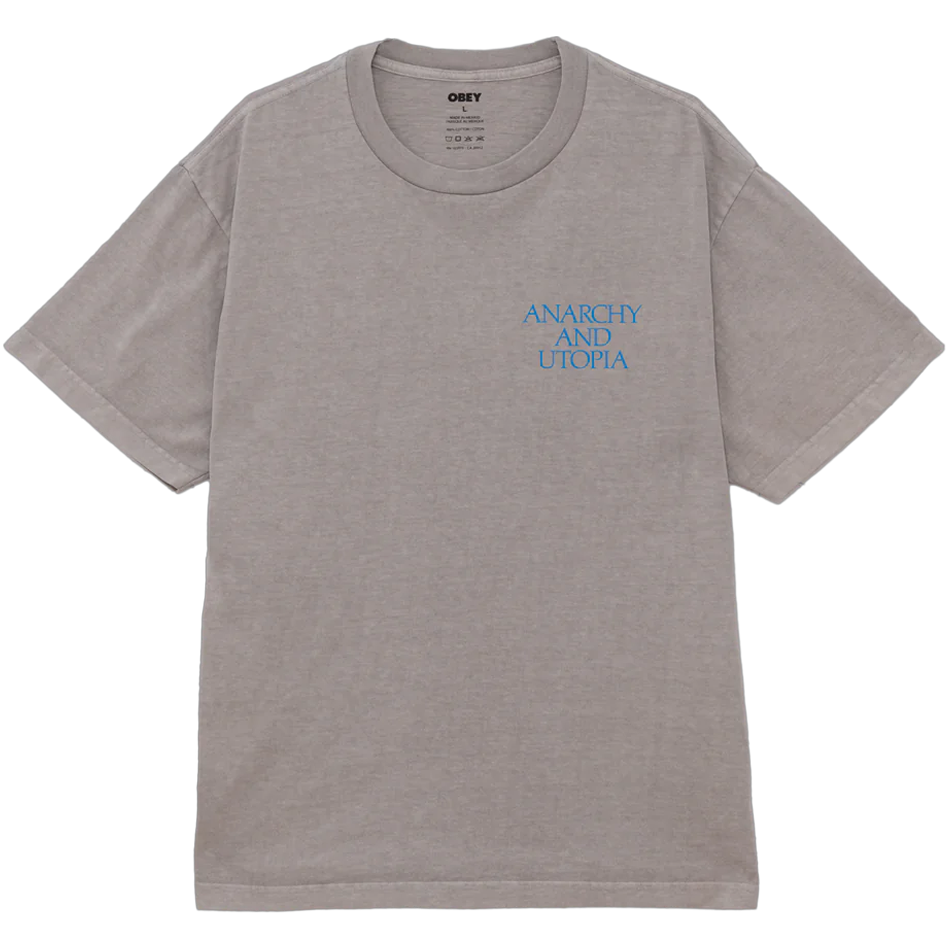 Anarchy & Utopia Pigment Heavyweight S/S T-Shirt 2025