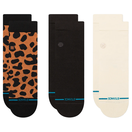 Animaniac Quarter 3 Pack Socks