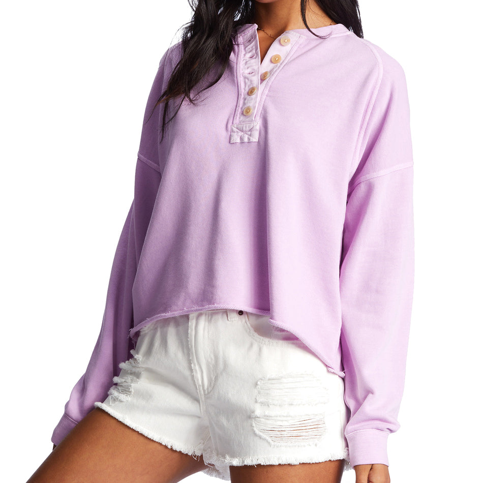 W Keep Talking Long Sleeve Top