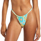 W Summer Sky Ruched Hike Bikini