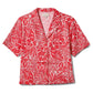 W Indo Linen Woven S/S Button-Up