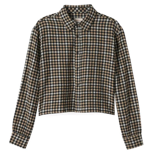 W Beverly Woven L/S Button-Up FA23
