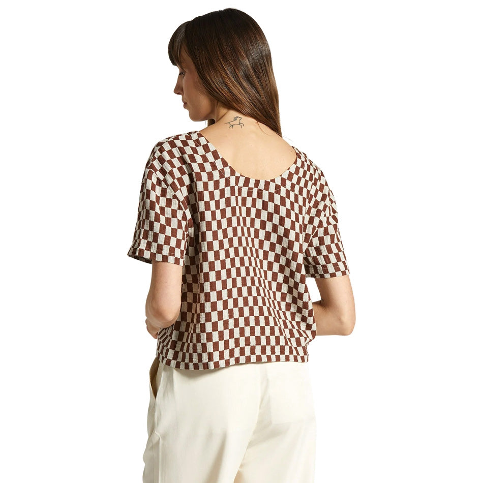 Mykonos Small Check S/S Woven