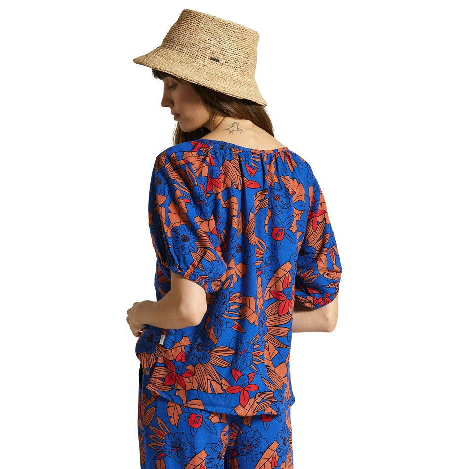 Mercado Linen Top S/S Top