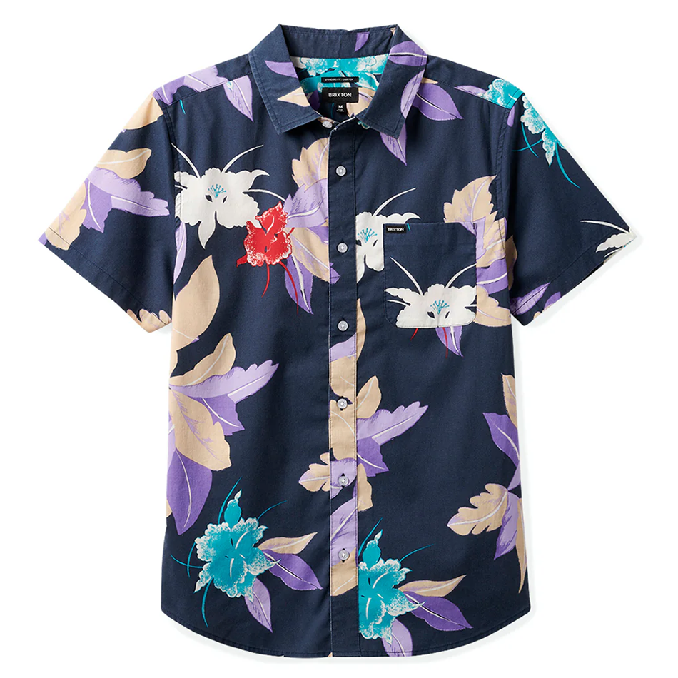Charter Print S/S Woven Shirt