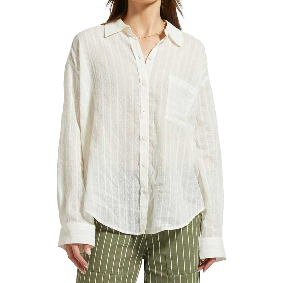 East Side Boxy L/S Woven