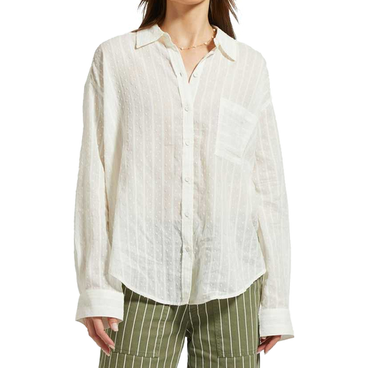 East Side Boxy L/S Woven 2024