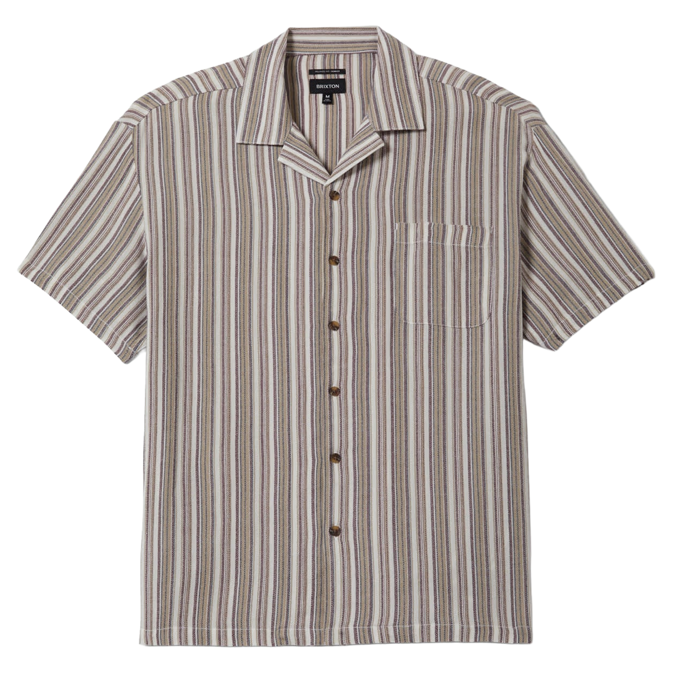 Bunker Twisted Stripe S/S Woven