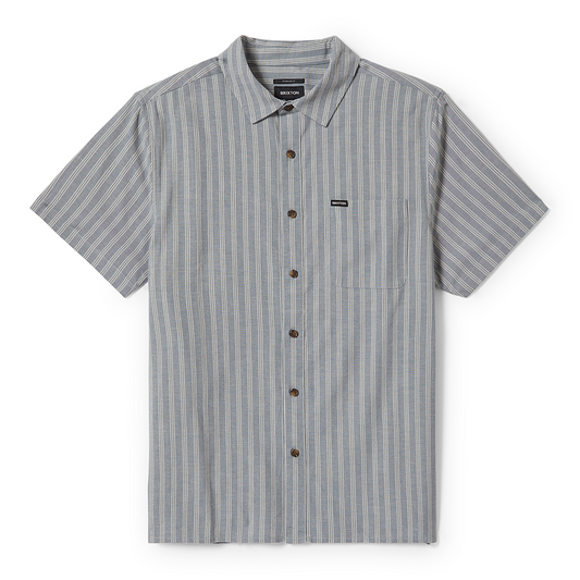 Cru Oxford Stripe Woven S/S 2025
