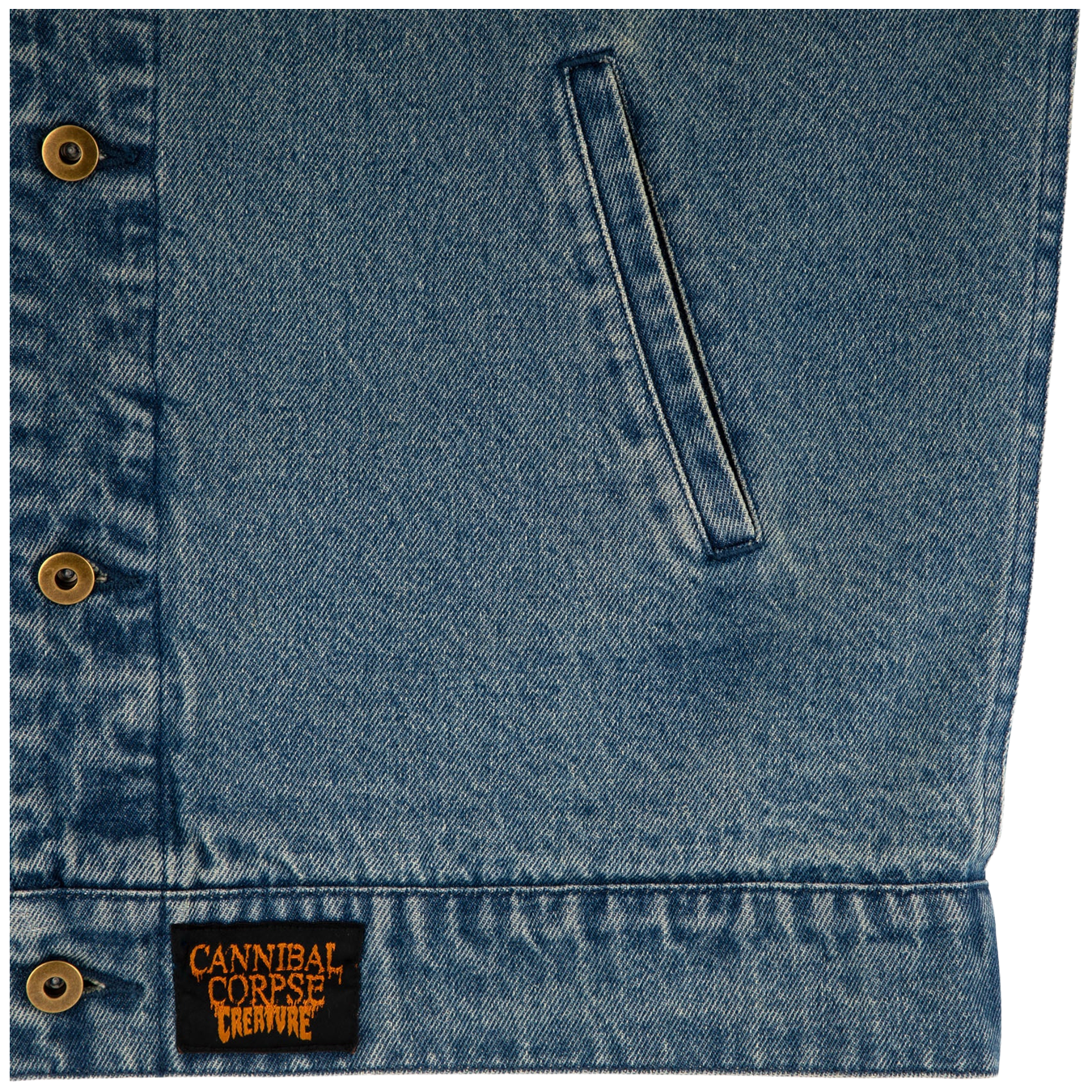 Cannibal Corpse Light Denim Vest