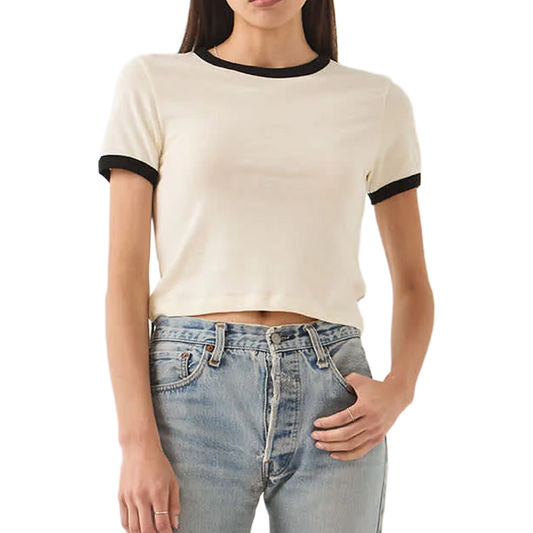 Carefree Organic Gd Ringer S/S T-Shirt
