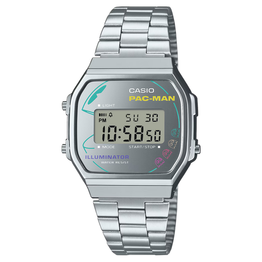 Casio X PAC-MAN A168WEPC-7A Watch 2025