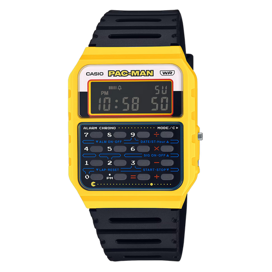 Casio X PAC-MAN CA-53WPC-1B Watch 2025