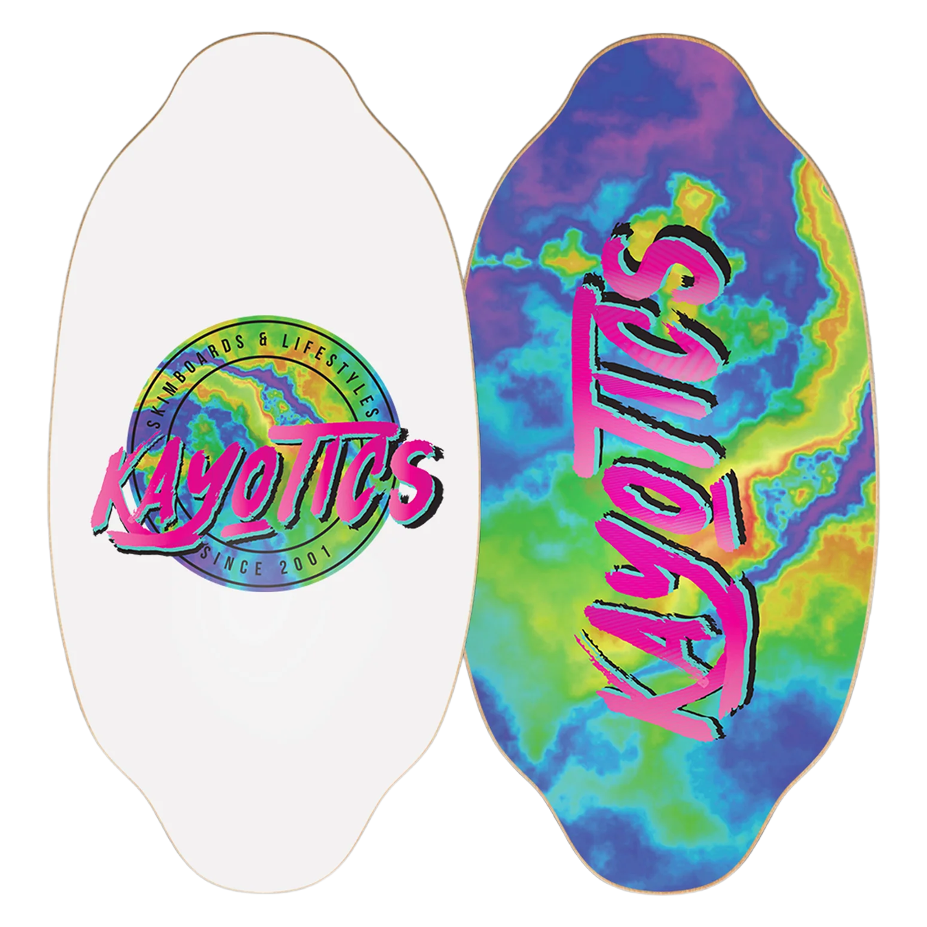 Channel One Heat Map Skimboard