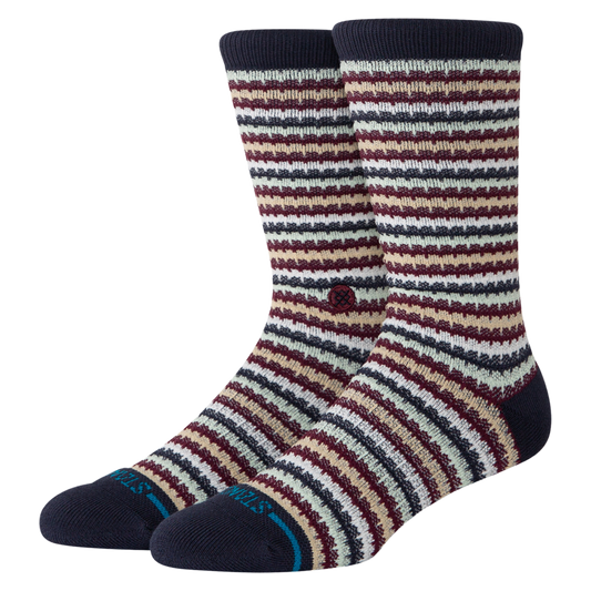 Chiclets Waffle Knit Crew Sock