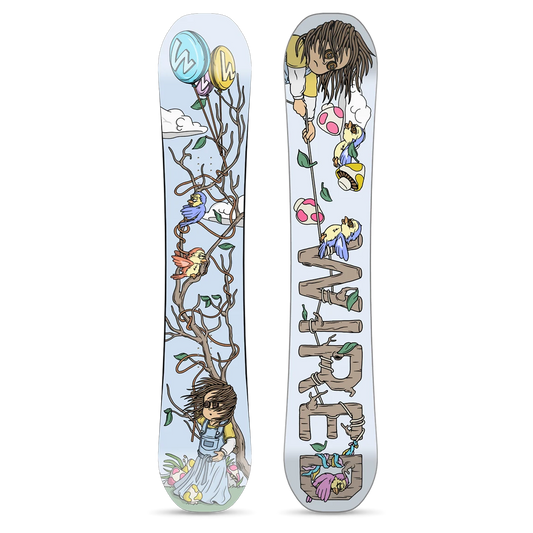 Chris Haslam Artist Made In Canada Snowboard