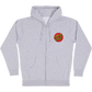 Classic Dot Zip Hoodie