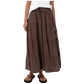 Classic Tiered Maxi Skirt 2025