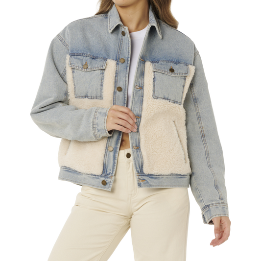 Cruisin Sherpa Denim Jacket 2025