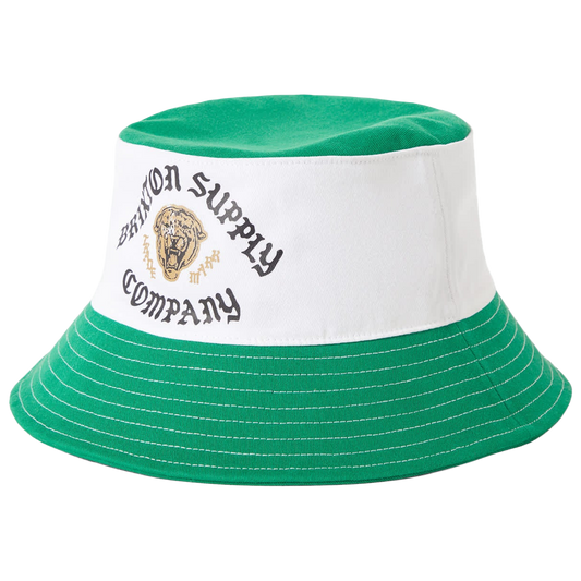 Eldon Packable Bucket Hat - Green/Off White Morado
