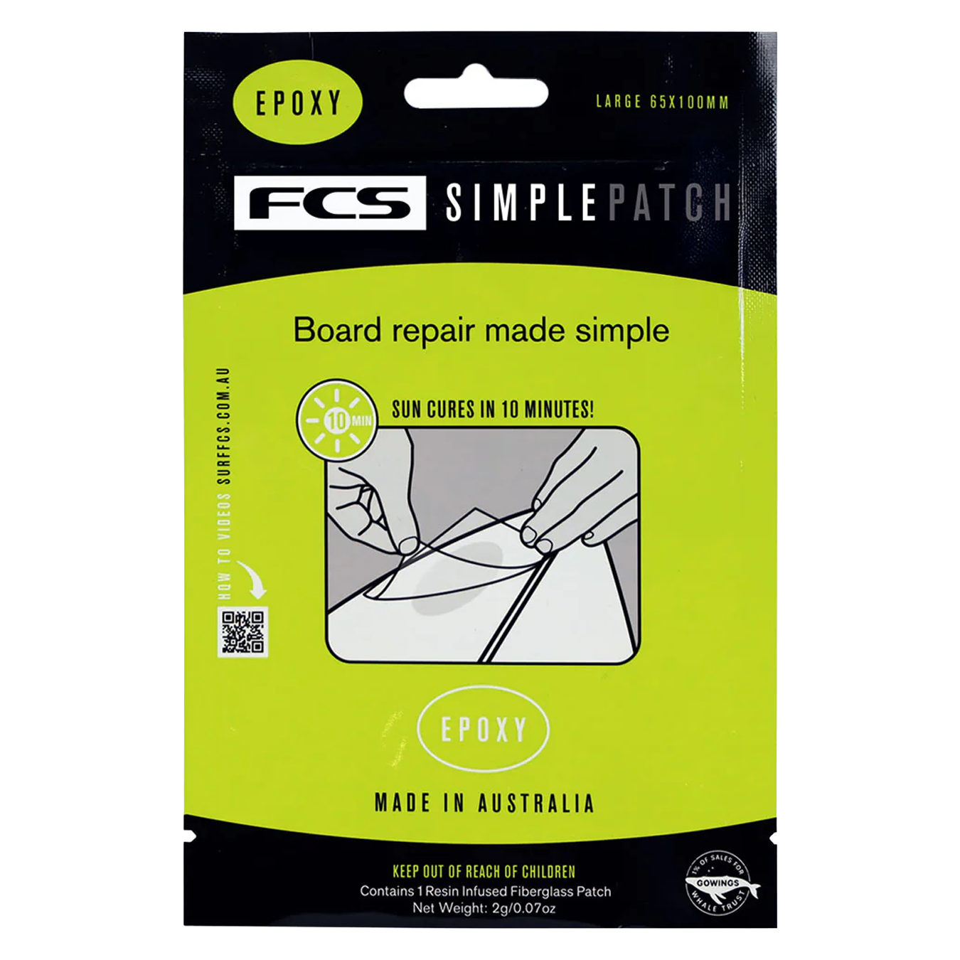 FCS Simple Patch Repair Patch- Epoxy