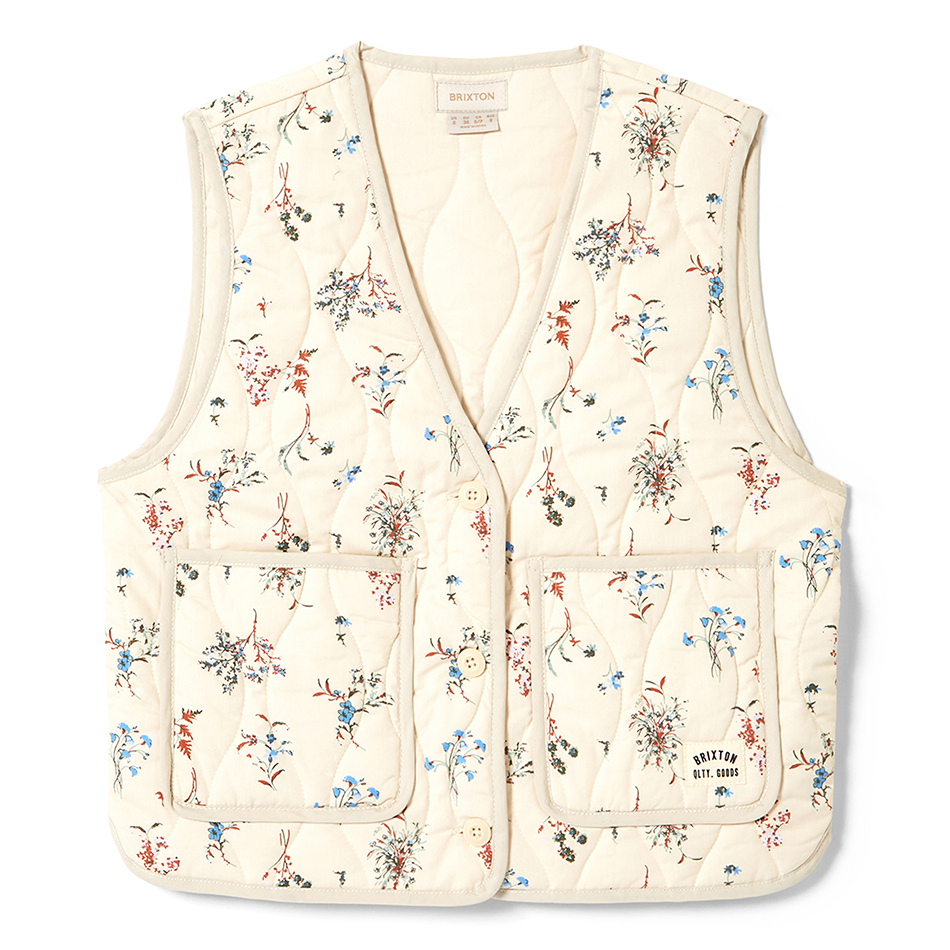 Field Floral Quilted Vest 2025