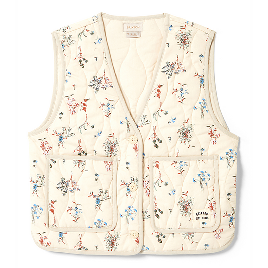 Field Floral Quilted Vest 2025