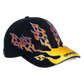 Flames Strapback Hat