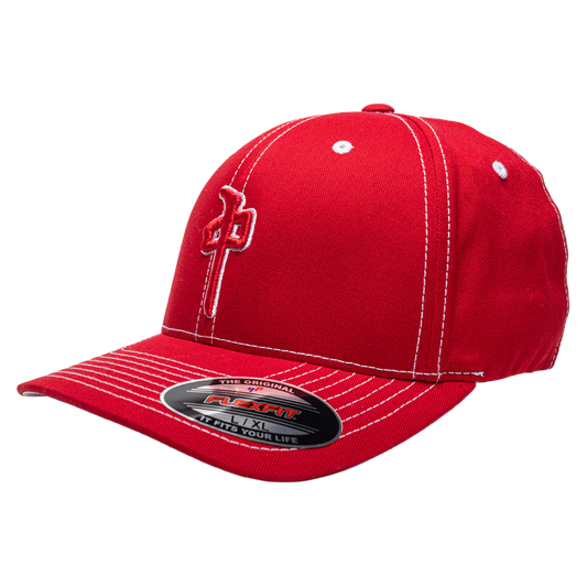 FlexFit Og Puffy Contrast Stitch Hat