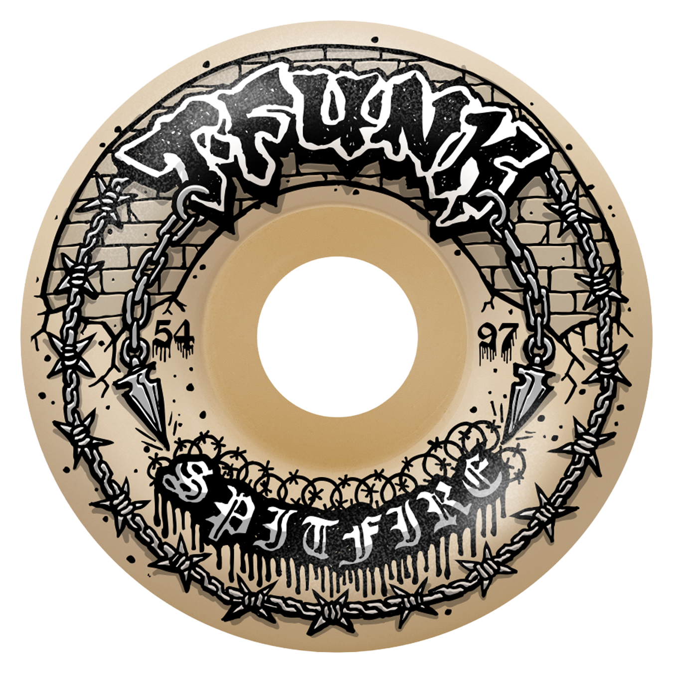 Formula Four T-Funk Raw 97A Radial Full Wheels