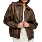 Danica Vegan Leather Bomber 2025