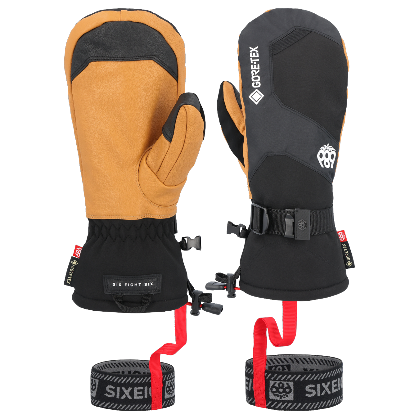 GORE-TEX Leather Linear Mitt