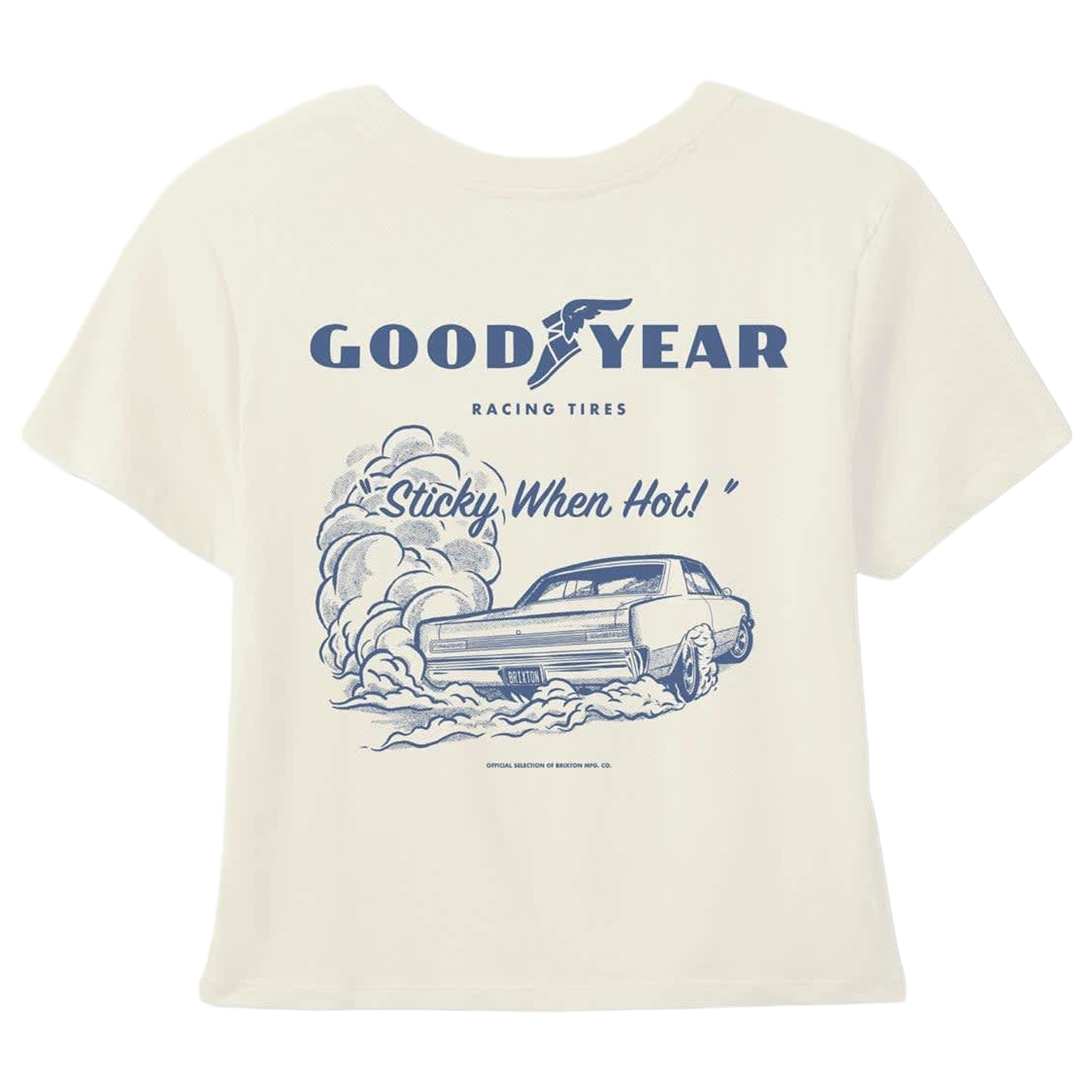 Goodyear Burnout Boxy Crew S/S T-Shirt