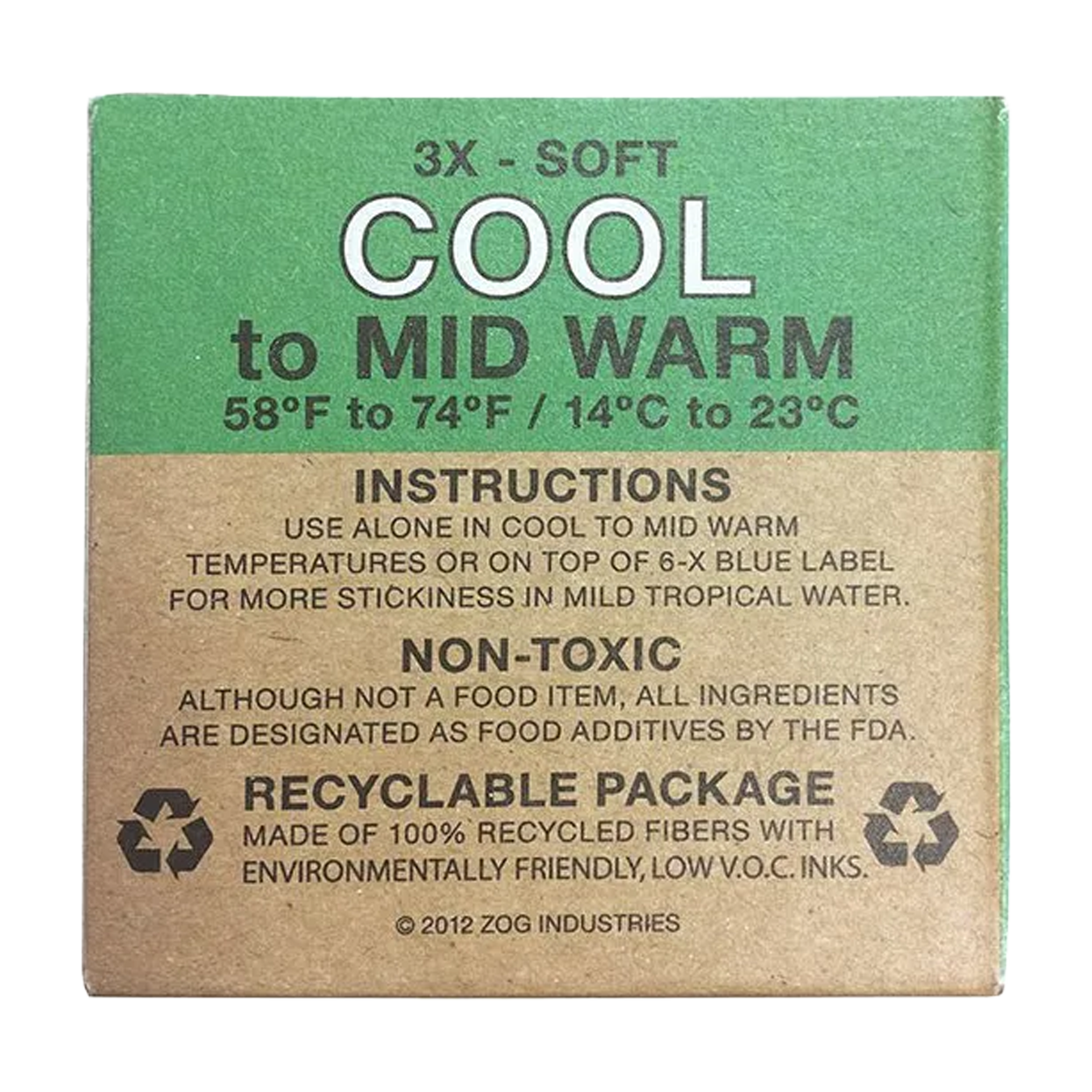 Green Label Cool to Mid Warm 14-23°