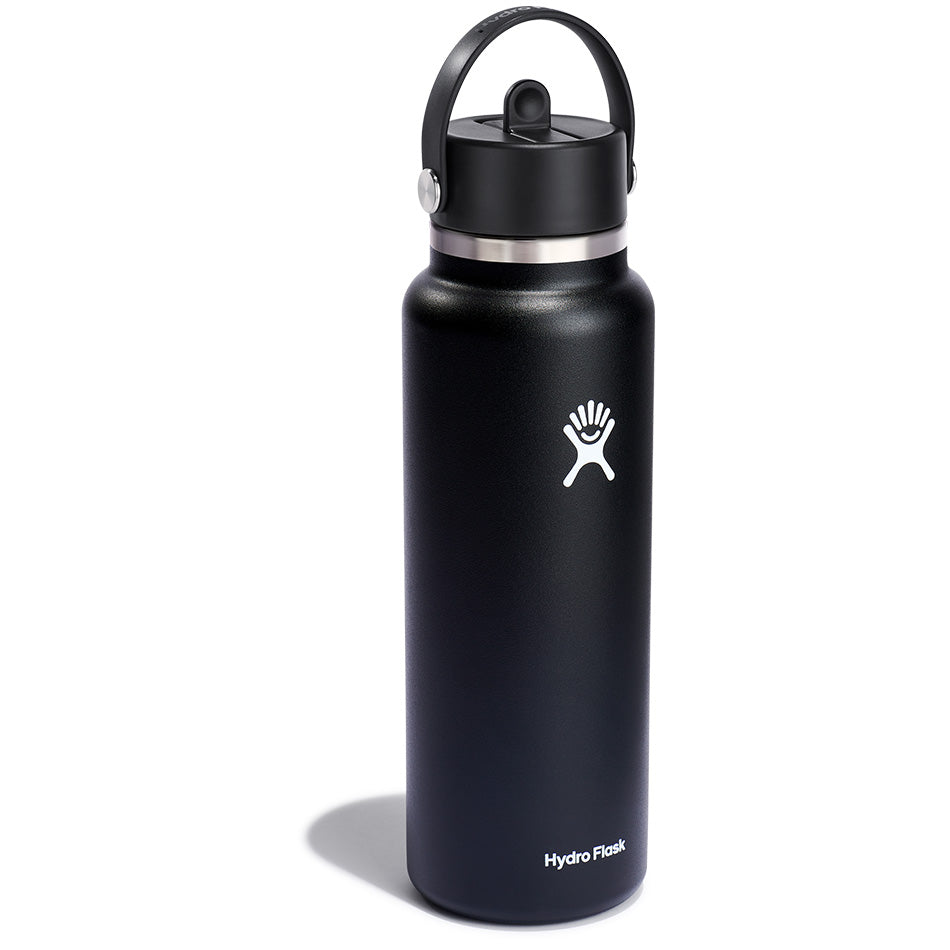 Wide Mouth Bottle w/Flex Straw Cap 2024