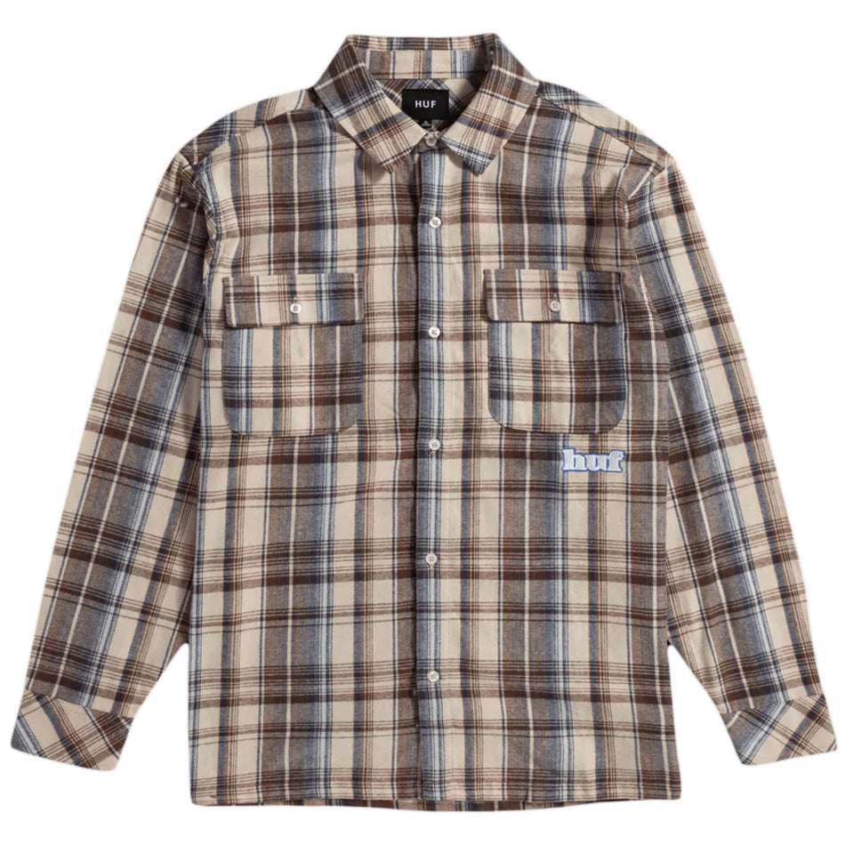 M Banks Flannel L/S Button-Up
