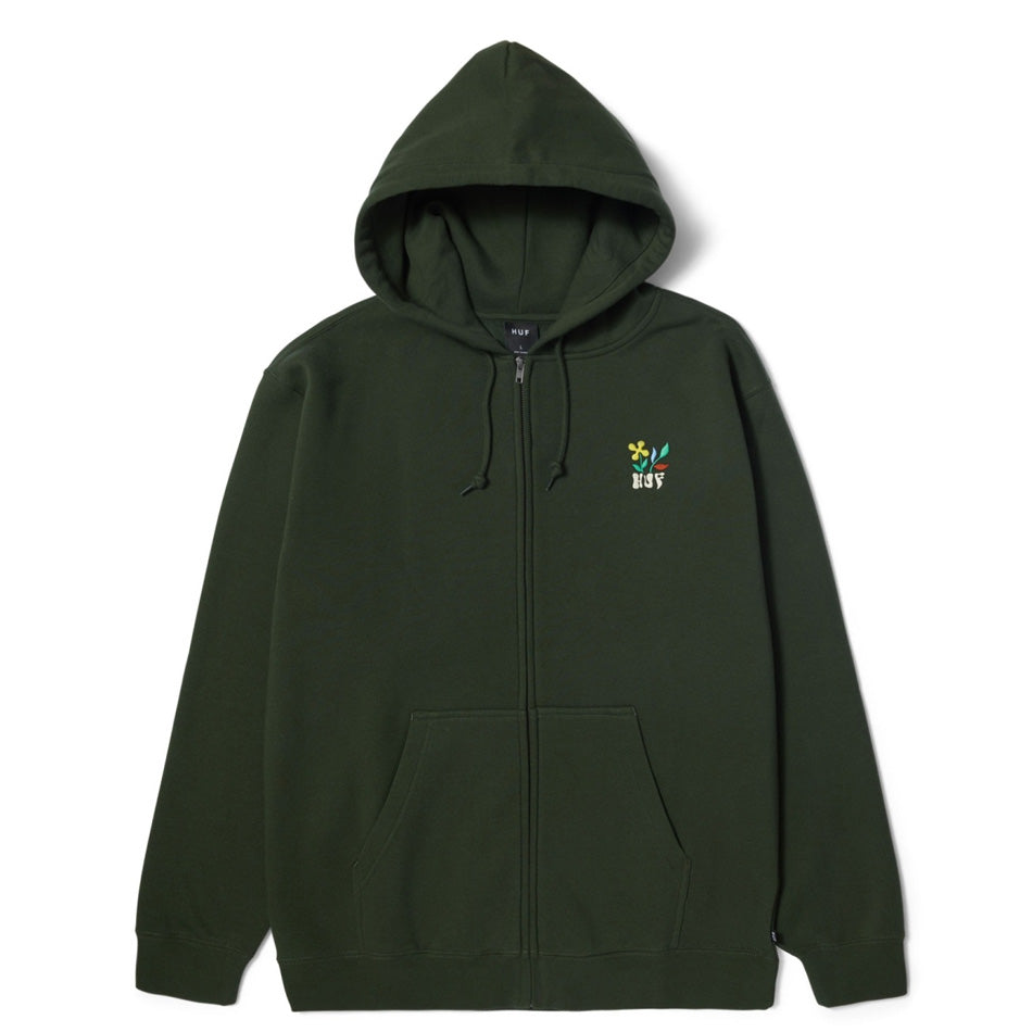 Flower Full Zip Hoodie