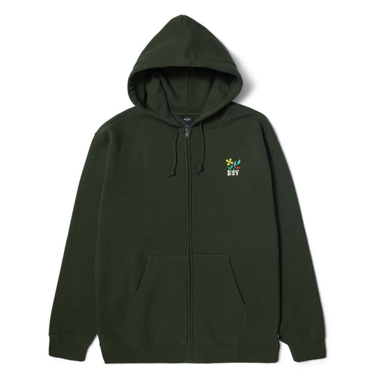 Flower Full Zip Hoodie