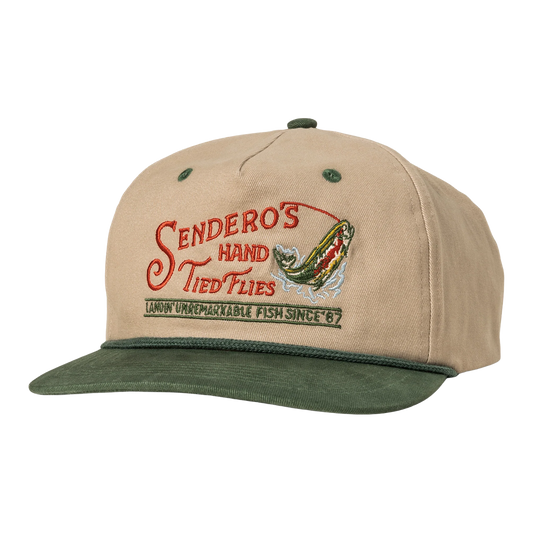 Hand Tied Flies Hat