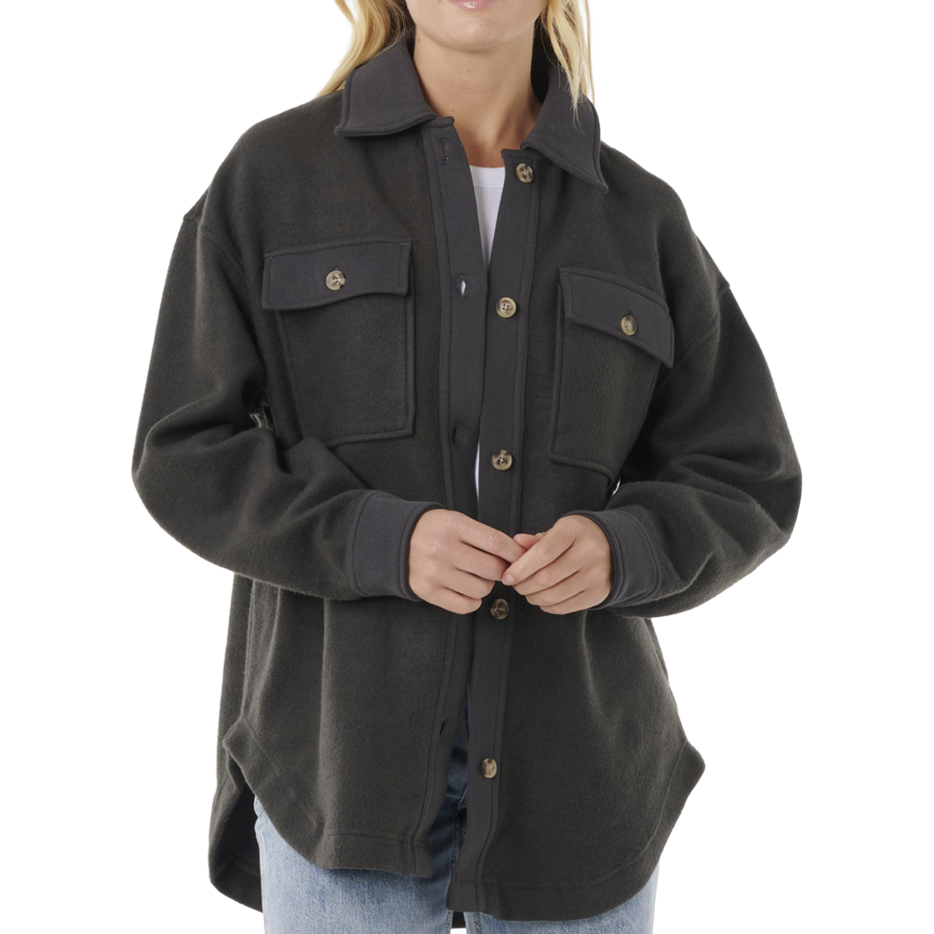 High Tide Fleece Shacket 2025