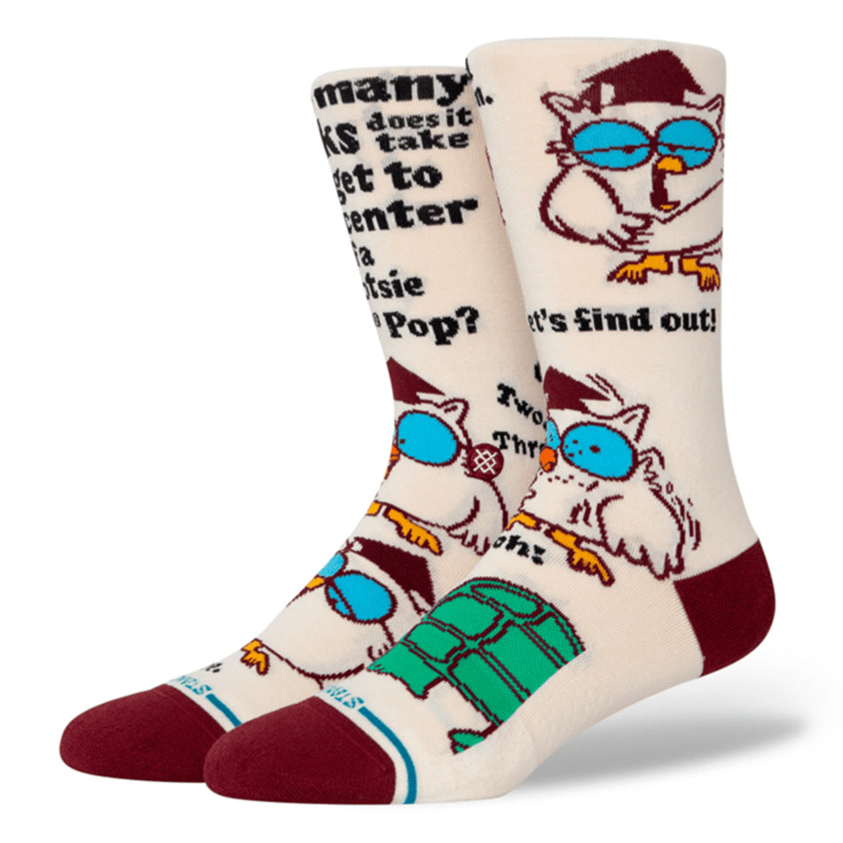 Mr Owl Crew Sock
