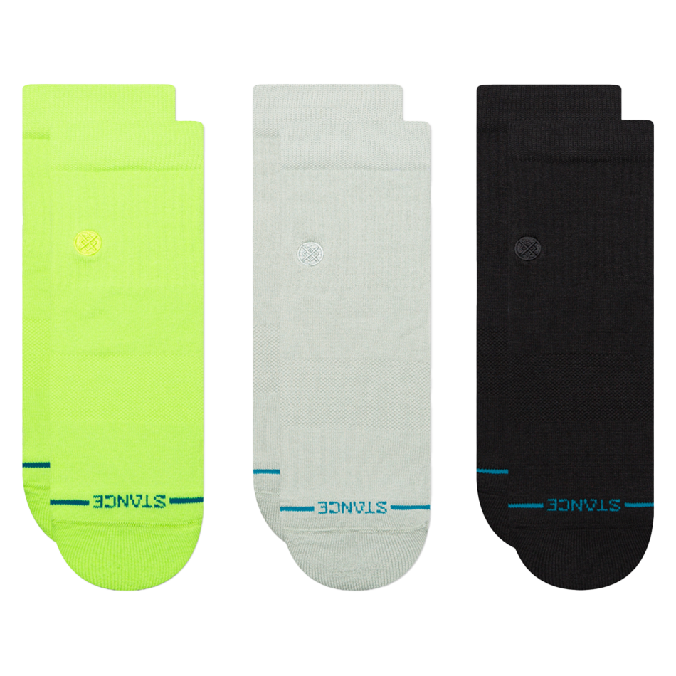 Icon Quarter 3pk Sock 2024