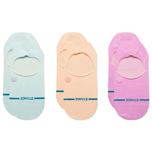 Icon No Show 3pk Sock