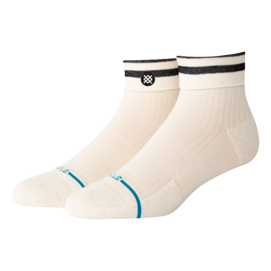 Roll Cuff Quarter Sock