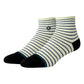 Blue Fade Quarter Sock