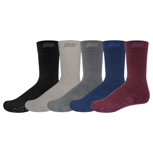 Impact Hi Crew 5 Pack Sock