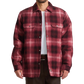 Insulated Plaid Shirt Jacket