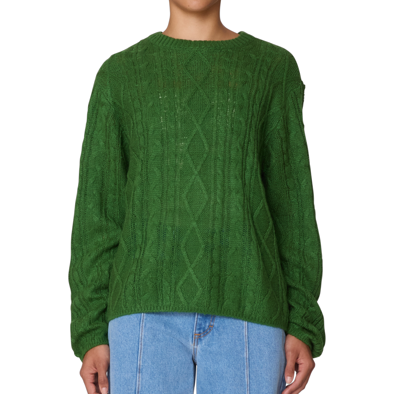 Isabella Loose Cable Sweater 2025